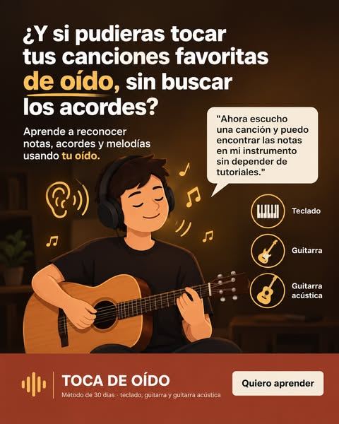 Anúncio de Comunidade do Músico