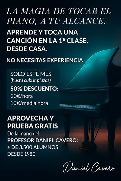Anúncio de Daniel Cavero